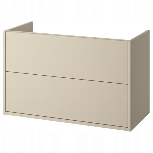  IKEA HAVBACK Mosdószekrény fiókokkal 100x48x63 cm bézs