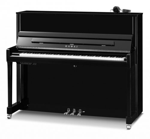  Kawai K 300 zongora, fényes fekete + króm + ATX4 rendszer