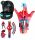  SPIDER MAN WEB LAUNCHER GLOVE 3 DARTS GLOWING MASK