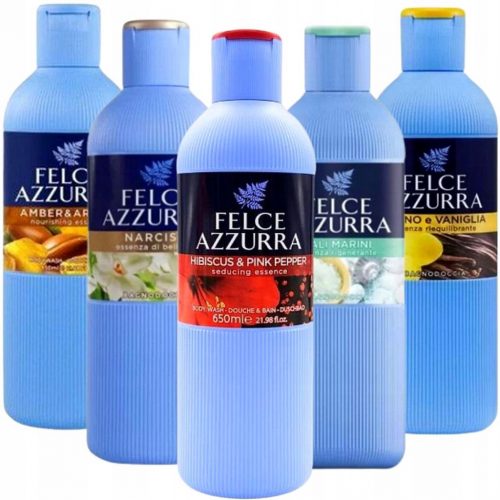  Felce Azzurra hibiszkusz és rózsaszín bors tusfürdő 650 ml