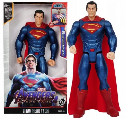  Superman akciófigura Bosszúállók Marvel Sound 27 cm