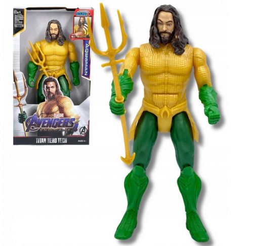  NAGY Aquaman AVENGERS Figurine 30cm HANGFÉNY