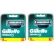  Gillette Mach3 Csere pengék férfi borotvákhoz, 16 db