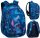  Többrekeszes iskolai hátizsák Lilo and Stitch CoolPack Shades of blue, Multicolor 21 l