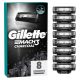  Gillette Mach3 Charcoal Csere pengék férfi borotvákhoz 8 db.