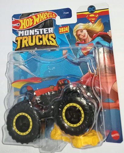  SUPER-WOMAN DC Cars Monster Trucks Hot Wheels játékautó 1:64