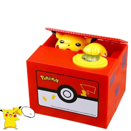  POKEMON PIGGY BANK GYERMEKEKNEK PIKACHU SAVING