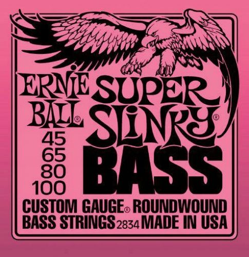  Ernie Ball 2834 Super Slinky basszusgitár húrok