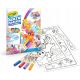  CRAYOLA- Color Wonder színező készlet 18 oldalas és 4 marker nélkül