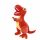  MASCOT PLÜS DINOSAURUSZ T-REX RED XXL 60cm