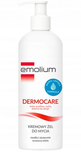  Emolium Dermocare Krémes tisztító gél 400 ml