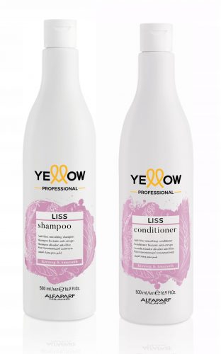  YELLOW LISS sampon balzsam keratin kiegyenesítő