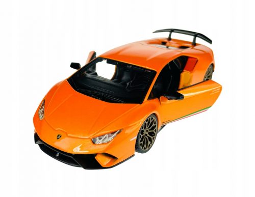  BBURAGO LAMBORGHINI HURACAN PERFORMANTE ORANGE 1:24 ÚJ METAL MODELL