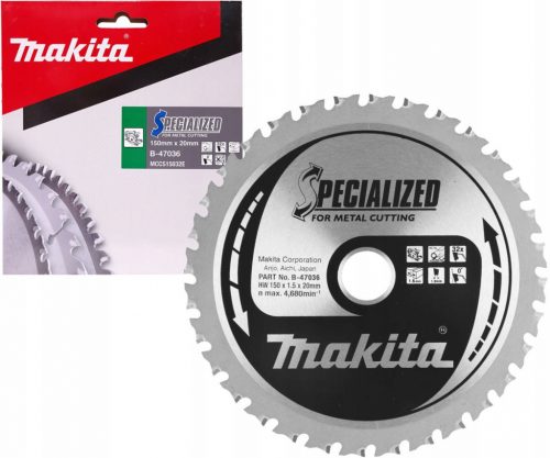  Makita B-47151 vágótárcsa 150 x 20 mm