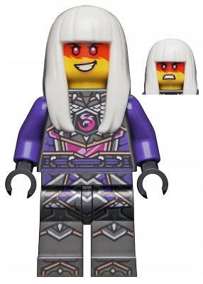  Lego Ninjago figura - njo768 Harumi (kristályosított)