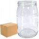  48 x SMOOTH JAR mézes befőttekhez 900 ml befőtt uborka levekhez b/z