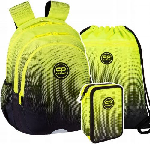  OMBRE GRADIENT LEMON COOLPACK ISKOLA HÁTIZSÁK 21L + 2 egyéb termék