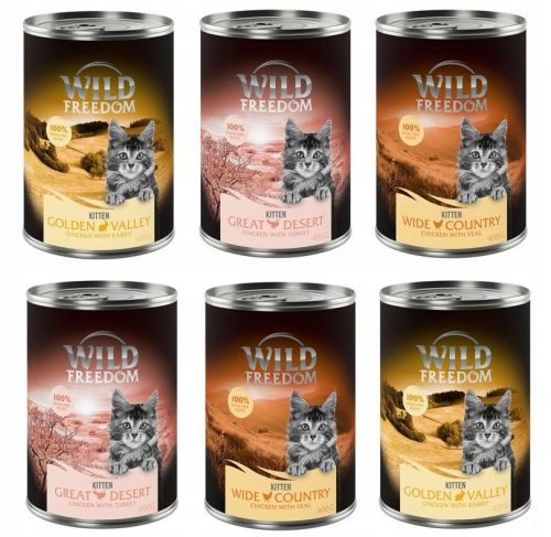  Wild Freedom Kitten pulyka 400g