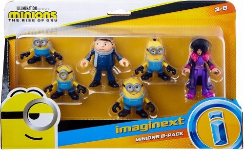  IMAGINEXT MINIONS 6 db FIGURA KÉSZLET GPV33