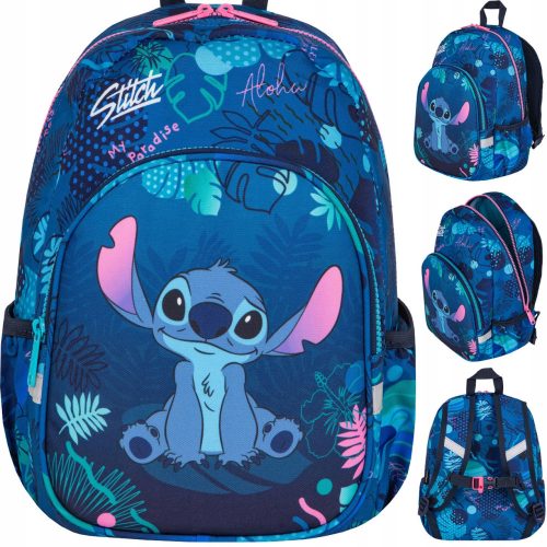  Lilo and Stitch CoolPack egyrekeszes óvodai hátizsák lányoknak Kék árnyalatai, Rózsaszín árnyalatai, Többszínű