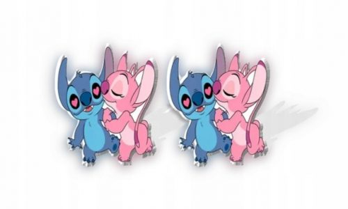  Varrott fülbevaló a Lilo & Stitch Studs című meséből