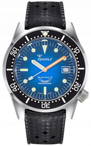  SQUALE 1521 Blue Ray Rubber 1521PROFD.HT férfi karóra