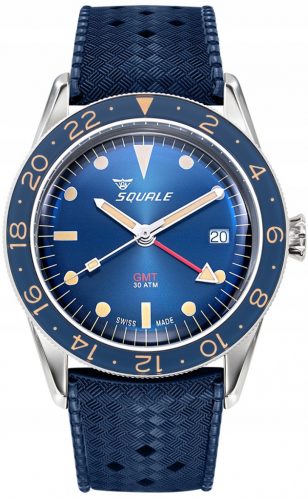  SQUALE Sub-39 GMT Vintage Blue férfi karóra SUB39GMTB.HTB