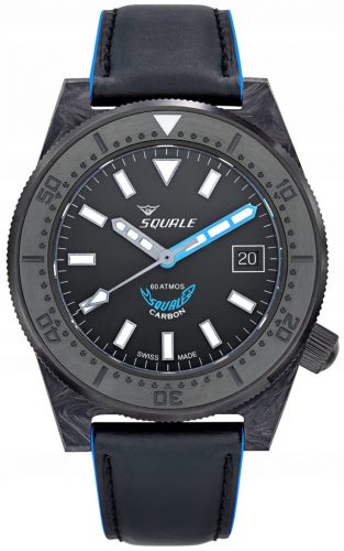  SQUALE T-183 Kovácsolt szénkék férfi karóra T183FCBL