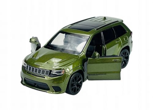  TAYUMO JEEP GRAND CHEROKEE TRACKHAWK GREEN 1:36 ÚJ METAL MODELL