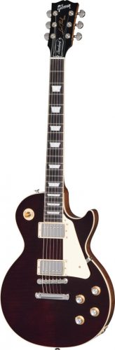  Gibson Les Paul Standard 60-as évek figurás felső áttetsző Oxblood + tok