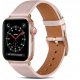  Elegáns velúr szíj APPLE ÓRÁHOZ 6 5 4 38 40 42 44MM IWATCH PINK