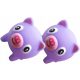  2 db Mini Pig Toys Hordozható Squeeze Toys Toys For