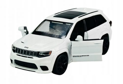  TAYUMO JEEP GRAND CHEROKEE TRACKHAWK WHITE 1:36 ÚJ FÉM MODELL 36170211