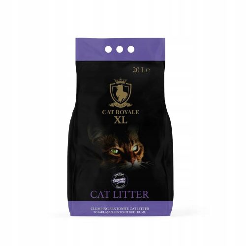 Cat Royale Levendula bentonit alom 20l