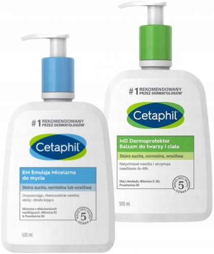  Cetaphil MD Dermoprotektor 500 ml testápoló