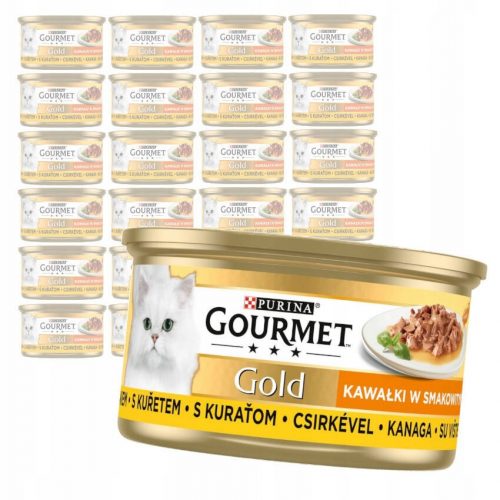  Purina Gourmet Gold Sauce Delights Chicken 12 x 85g