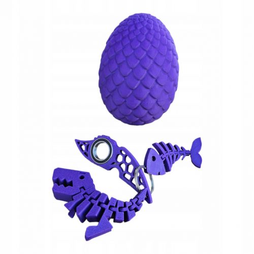  Keyrambit + Flexi REX + Dragon Egg + Flexi Fish készlet, TikTok, többféle színben