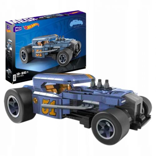  MEGA HOT WHEELS MOD ROD AUTÓ VÉGJÁRMŰ SZERKESZTÉSI BLOKKOK 10+