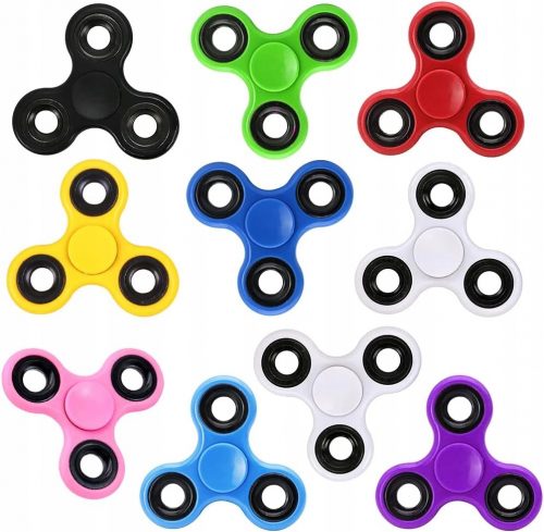  Fidget Spinner Bulk 10 darabos játék tinédzsereknek és felnőtteknek,