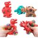  GNIOTEK ANTISTRESS DINOSZAUR RAINBOW SQUISH BALL 12