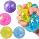  GNIOTEK SLIME GLITTER BALL STRESSZ ELLENI NYÚJTHATÓ ÉRZÉKELŐ CSÍNÉS