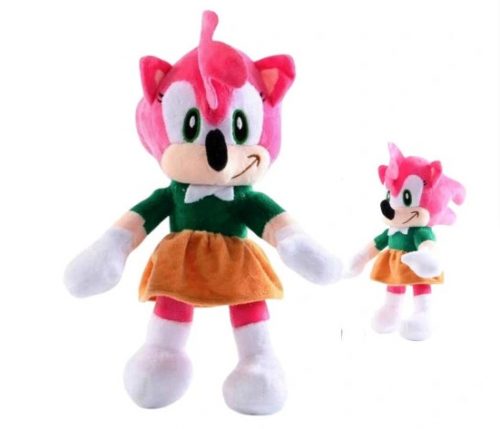 Sonic the Hedgehog Pink AMY ROSE MASCOT ÖLTÖZŐ plüssjáték hős 45cm