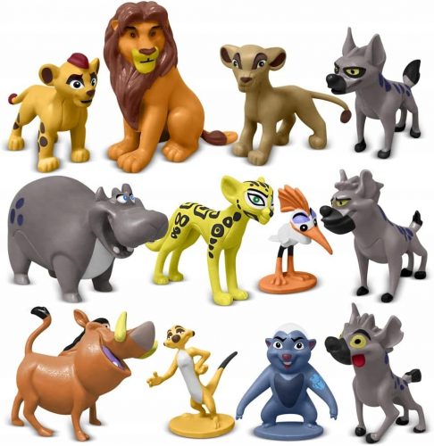  ÚJ OROSZLÁNKIRÁLY FIGURÁK LION GUARD 12 SZERES KÉSZLET