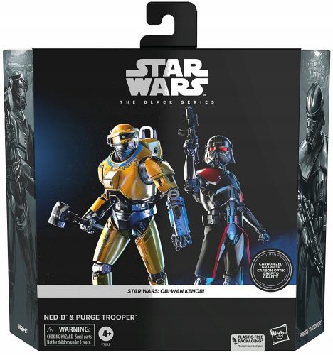  STAR WARS figurák NED-B és Purge Trooper 15 cm OBI-WAN KENOBI F7012 HASBRO