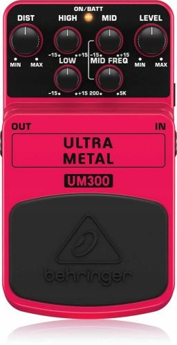  Behringer UM300 Ultra Metal gitár effektus