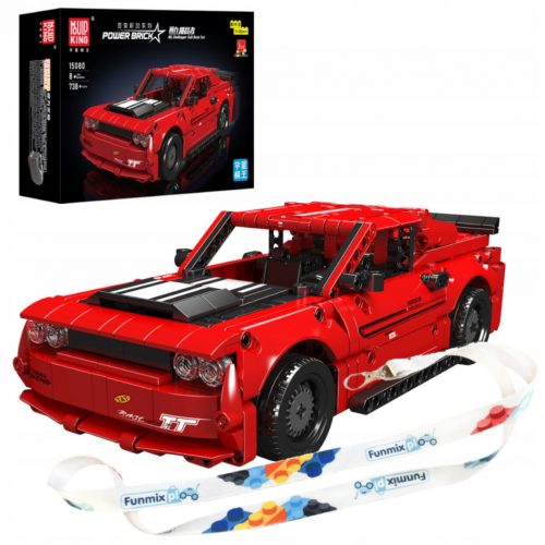  CAR AUTO CHALLENGER Block SET TECHNIC MOLD KING 15080 HÚZ VISSZA