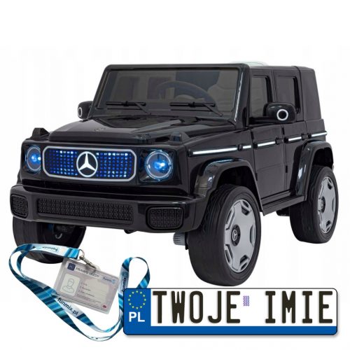  AKKUMULÁTOROS JÁRMŰ MERCEDES BENZ EQG ECO BŐR EVA MP3 BLUETOOTH ÜLÉSEK