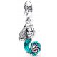  Charms medál Ariel The Little Mermaid Disney 925 ezüst