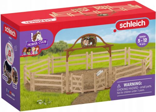  SCHLEICH 42434 10 az 1-ben FARM Lófutó kapuval