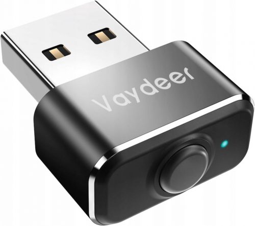  (Fém) VAYDEER Mini Mouse Jiggler USB egérmozgató be/ki kapcsolóval